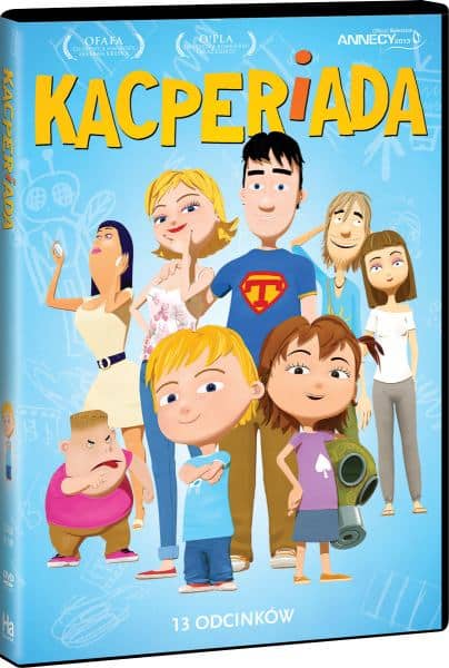 kacperiada dvd kreskówka